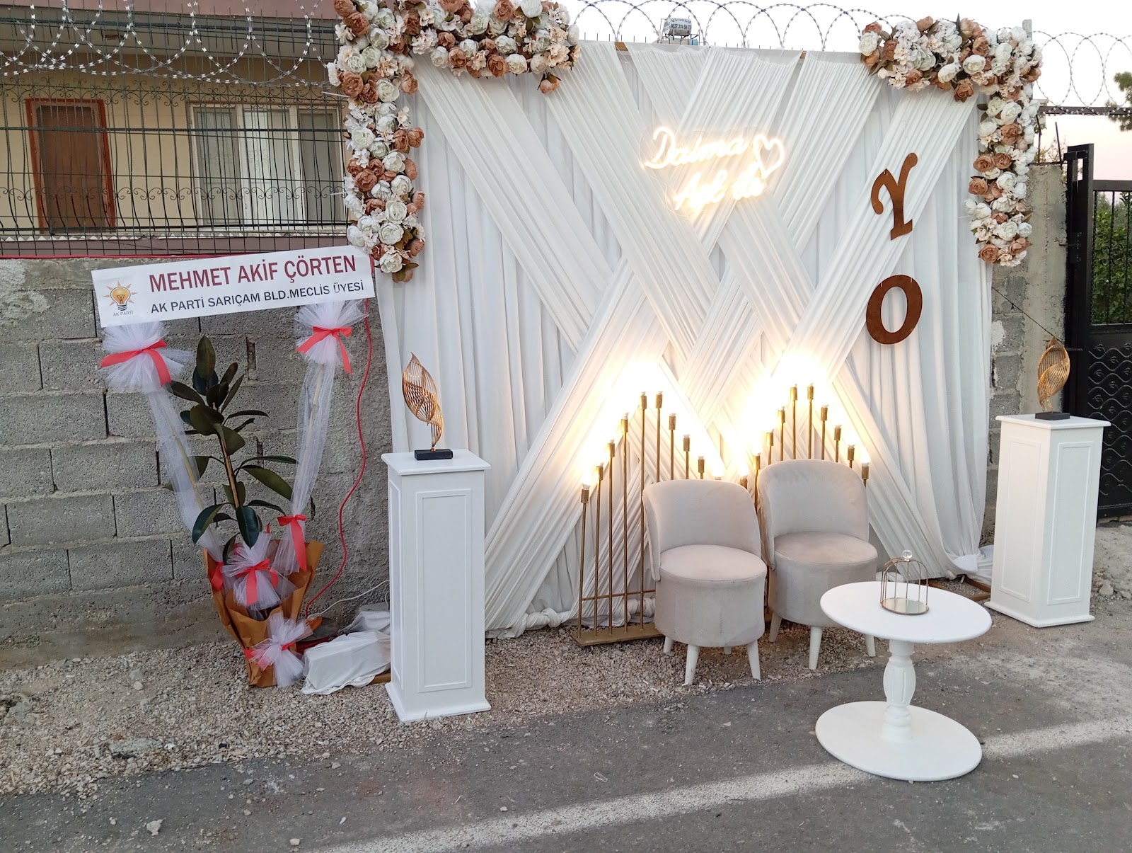 Hayalimi Süsle Çicek Evi, Organizasyon kır düğünü mekanı — Sarıçam